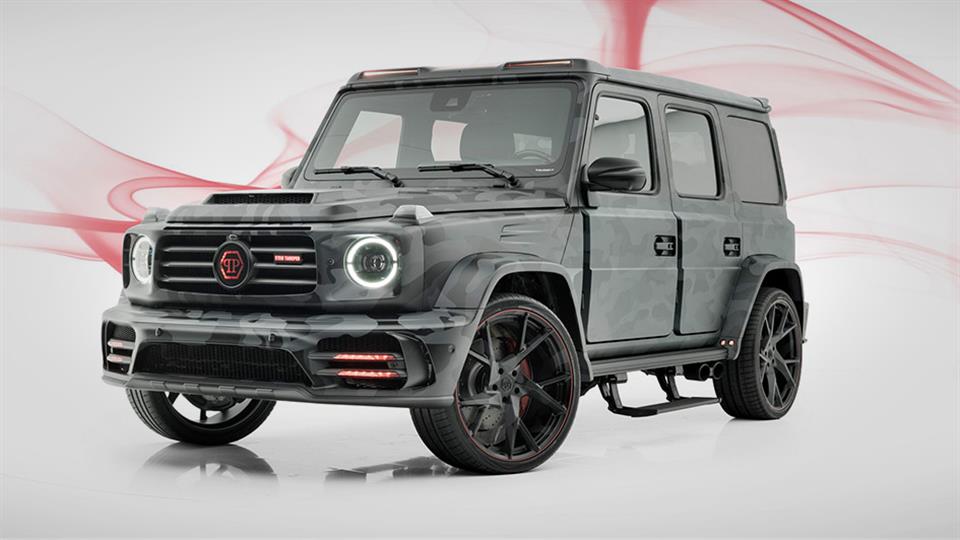 مرسدس بنز g کلاس با تیونینگ منصوری